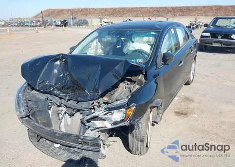 2017 Nissan Sentra Sv z USA, uszkodzony, nr VIN 3N1AB7AP0HY393246